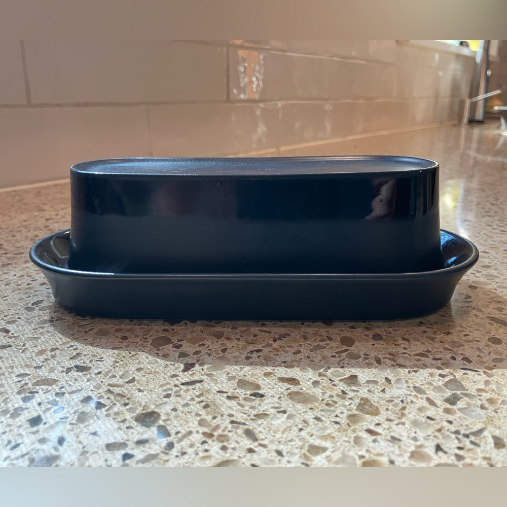 Noritake butter dish